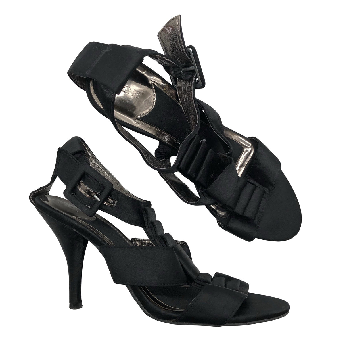 Unisex Your Face - Heeled sandals, size 38 - Black (1)
