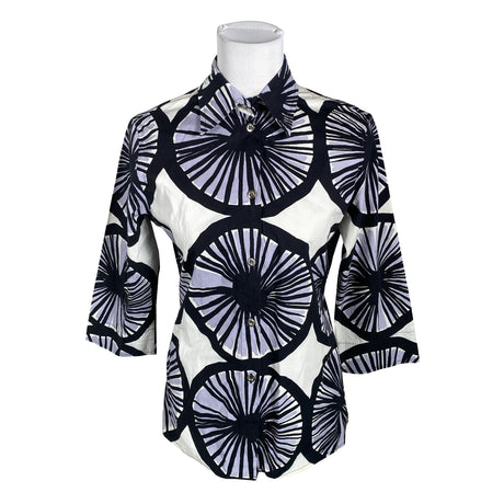 Unisex Marimekko - Collared shirt, size 38 - Violet ()