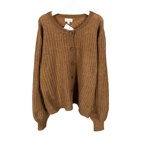 Unisex POMPdeLUX - Cardigan, size 158 - 164 - Brown ()