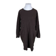 Unisex NOSH - Tricot dress, size 46 - Brown ()