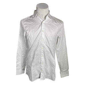 Unisex Stenströms - Collared shirt, size L - White (1)