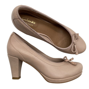 Unisex Clarks - High heels, size 35 - Beige (1)