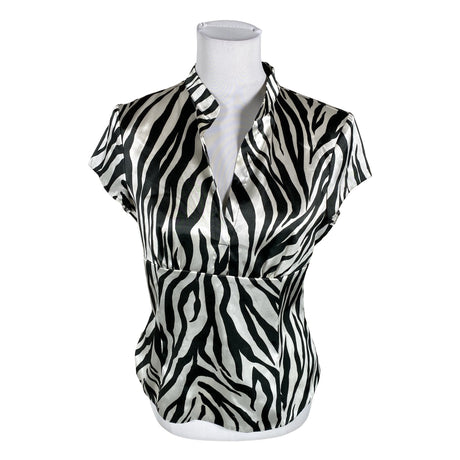 Unisex Monton - Short-sleeved blouse, size 38 - Black ()