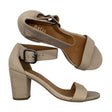 Unisex Dasia - Heeled sandals, size 38 - Beige ()
