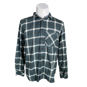 Unisex R-collection - Flannel shirt, size L - Green (1)