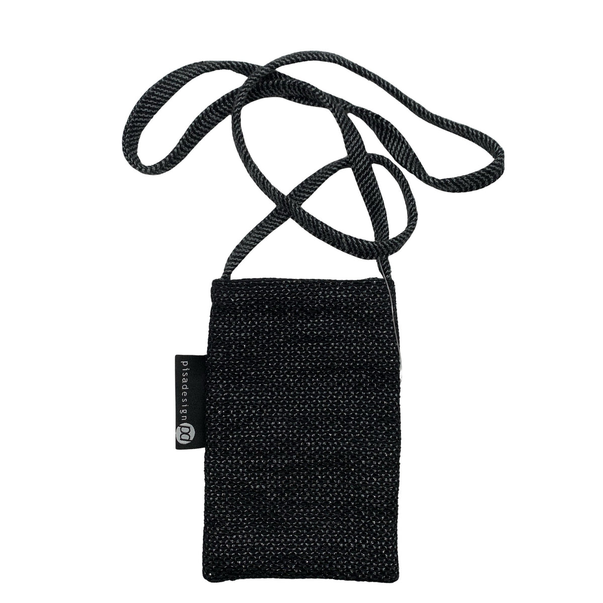 Unisex Pisa Design - Shoulder bag, size Mini - Black (1)