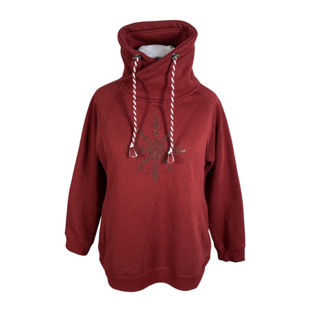 Unisex Ulla Popken - Sweatshirt, size 42 - Red ()