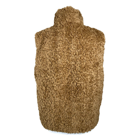 Unisex COS - Faux fur vest, size 40 - Brown (2)