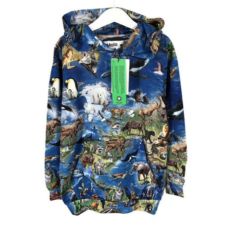 Unisex Molo Kids - Hoodie, size 134 - 140 - Blue ()