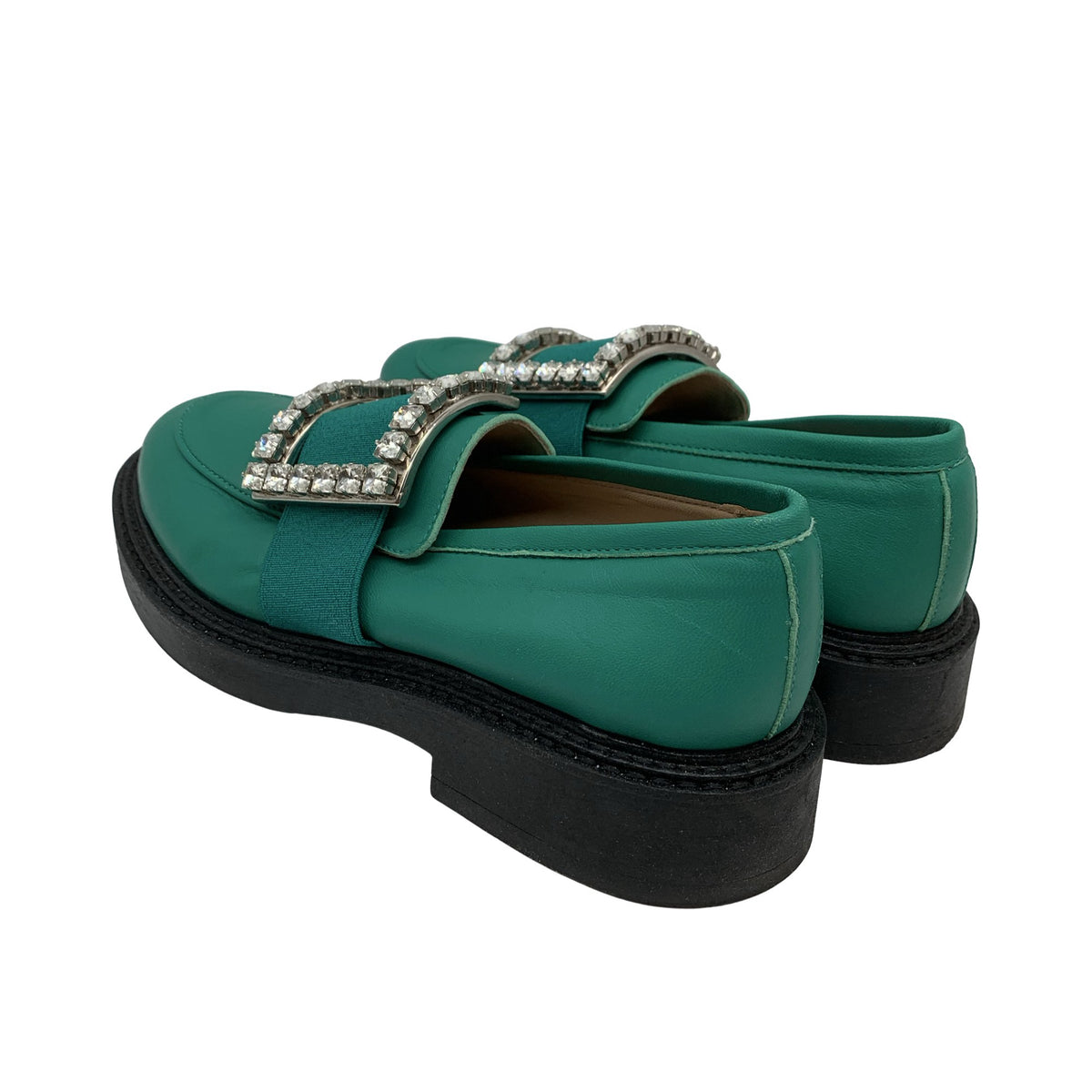 Unisex Vamsko - Loafers, size 38 - Green (3)