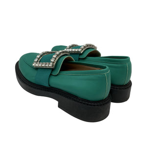 Unisex Vamsko - Loafers, size 38 - Green (3)