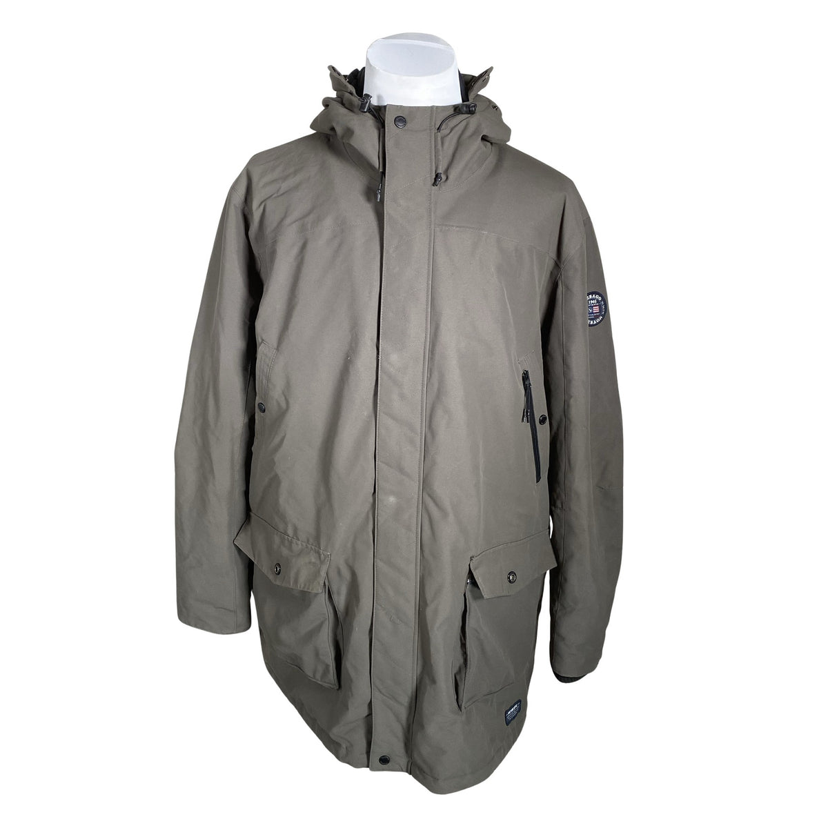 Unisex Sebago - Winter jacket, size XXXXL - Green (1)