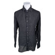 Unisex 120% Lino - Tunic, size 34 - Black ()