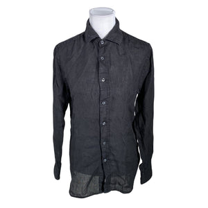 Unisex 120% Lino - Tunic, size 34 - Black (1)