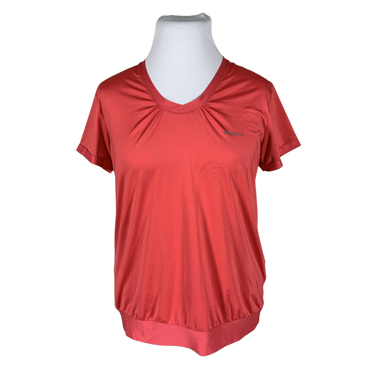Unisex Craft - Sports shirt, short sleeve, size 42 - Pink (1)