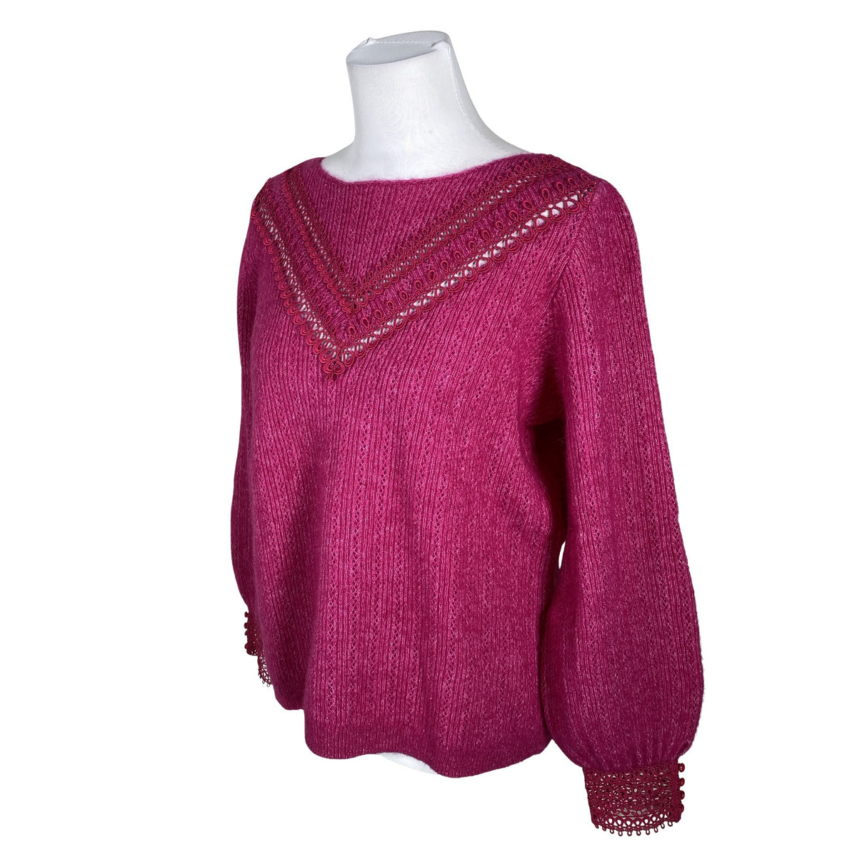 Unisex La Maille Sezane - Sweater, size 40 - Violet (3)