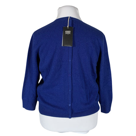 Unisex Authentic Cashmere - Sweater, size 42 - Blue (2)