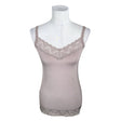 Unisex Sisley - Tricot tank top, size 36 - Violet ()