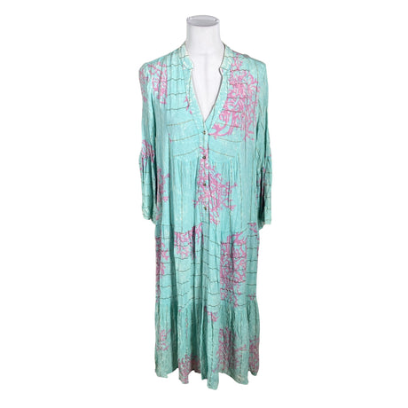 Unisex Last Queen Paris - Schiffon dress, size 40 - Turquoise ()