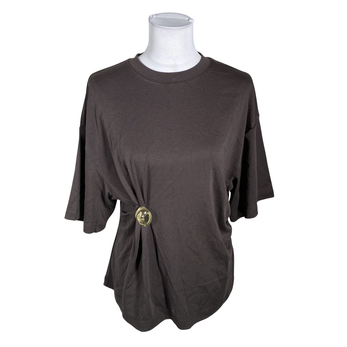 Unisex Second Female - Short-sleeved blouse, size 40 - Brown (1)