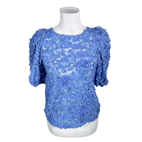 Unisex Holly & Whyte by Lindex - Short-sleeved blouse, size 34 - Light blue ()