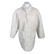 Unisex Muotikuu - Faux fur coat, size 36 - White ()