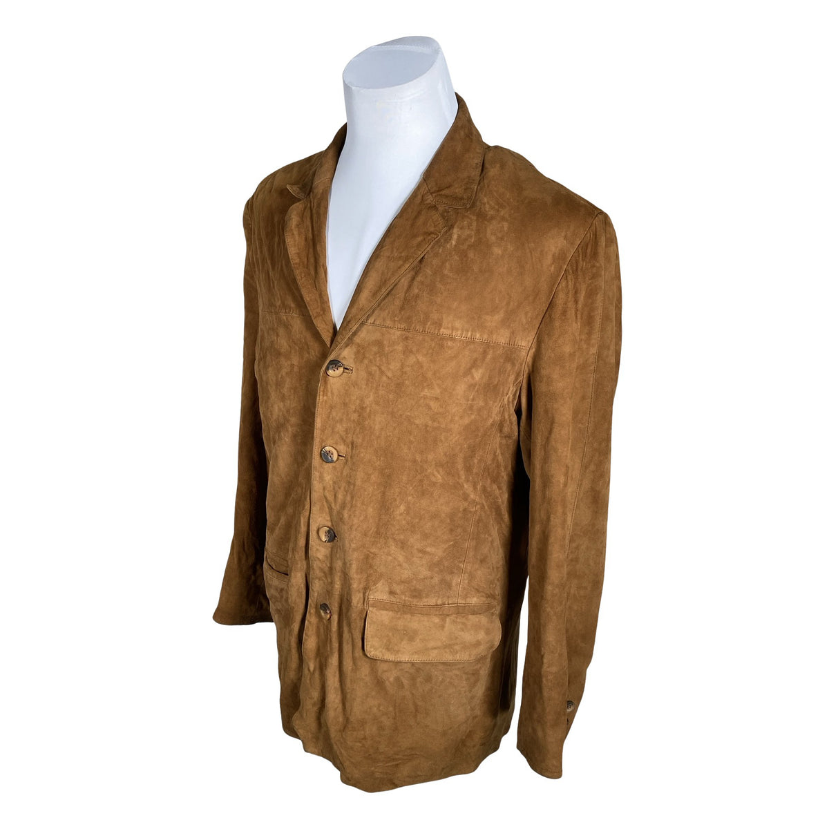 Unisex Big-L - Leather jacket, size M - Brown (3)