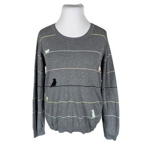 Unisex Nümph - Sweater, size 42 - Gray (1)