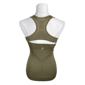 Unisex Gymshark - Sports top, size 34 - Green (2)