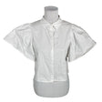 Unisex Jaspal - Short-sleeved blouse, size 38 - White ()