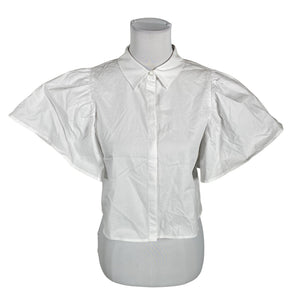 Unisex Jaspal - Short-sleeved blouse, size 38 - White (1)