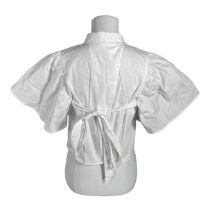 Unisex Jaspal - Short-sleeved blouse, size 38 - White (2)