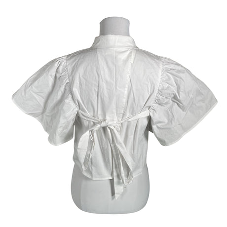 Unisex Jaspal - Short-sleeved blouse, size 38 - White (2)