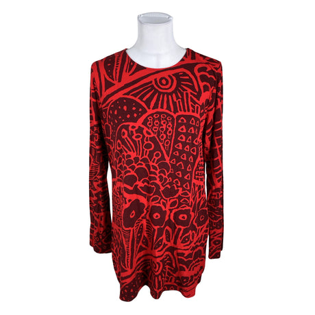 Unisex Marimekko - Tricot tunic, size 40 - Red ()
