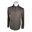 Unisex Gran Sasso - Tricot shirt, size XXL - Brown ()