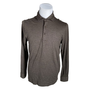 Unisex Gran Sasso - Tricot shirt, size XXL - Brown (1)
