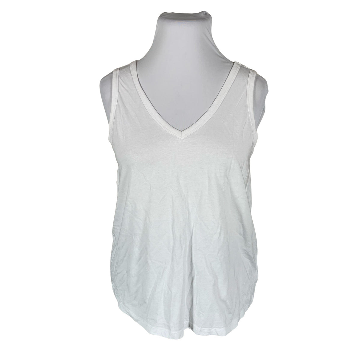 Unisex Next - Tricot tank top, size 44 - White (1)