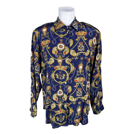 Unisex Miss TS - Collared shirt, size 40 - Blue ()
