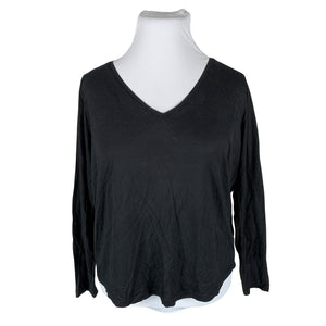 Unisex Lindex - Tricot shirt, size 42 - Black (1)