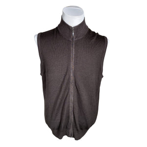 Unisex Gran Sasso - Knit vest, size XXL - Brown (1)