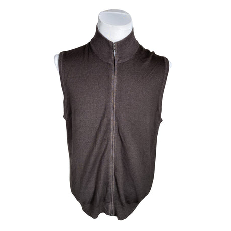 Unisex Gran Sasso - Knit vest, size XXL - Brown ()