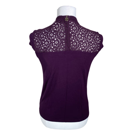 Unisex Tommy Hilfiger - Short-sleeved blouse, size 34 - Violet (2)