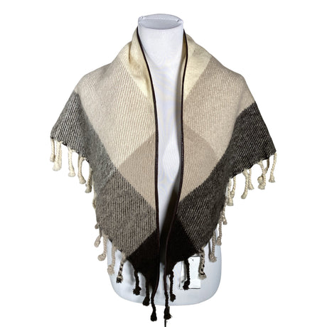Unisex Lena Rewell - Shawl, size Midi - Beige ()