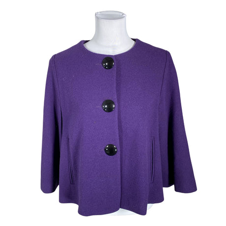 Unisex Ril's - Wool coat, size 40 - Violet ()