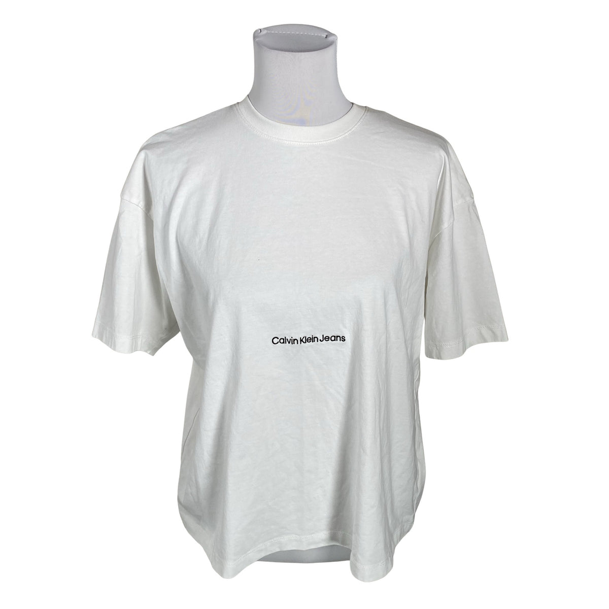 Unisex Calvin Klein Jeans - T-shirt, size 40 - White (1)