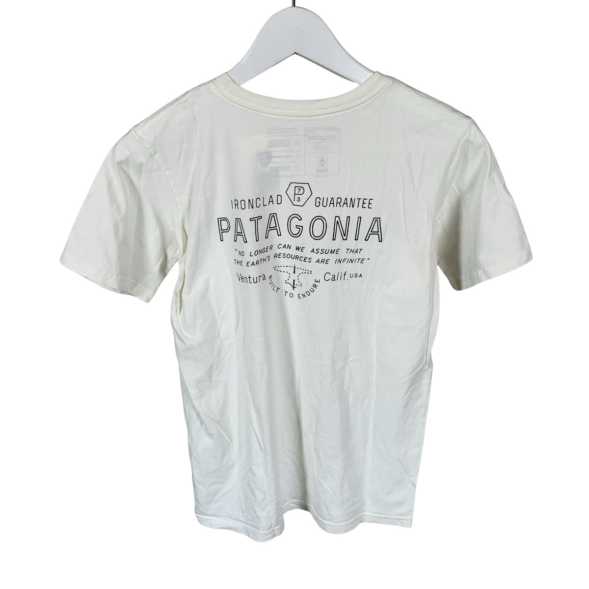 Unisex Patagonia - T-shirt, size 158 - 164 - Natural white (2)