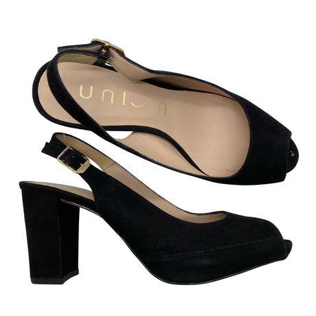Unisex Unisa - Heeled sandals, size 38 - Black ()
