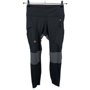Unisex Fjällräven - Sports tights, size 38 - Black (1)
