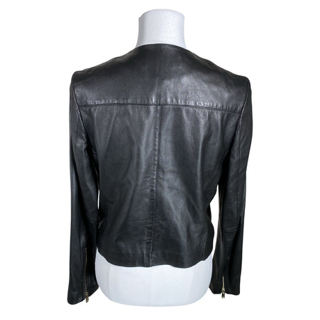 Unisex Esprit - Leather jacket, size 38 - Black (2)