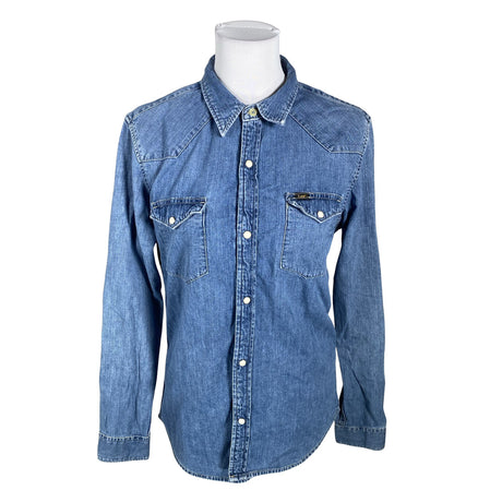 Unisex Lee - Denim shirt, size 38 - Light blue ()